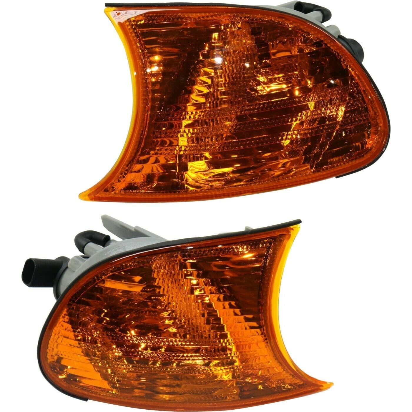 2pcs Amber Lens Corner Signal Light Left Right Side 63126904300 63126904299
