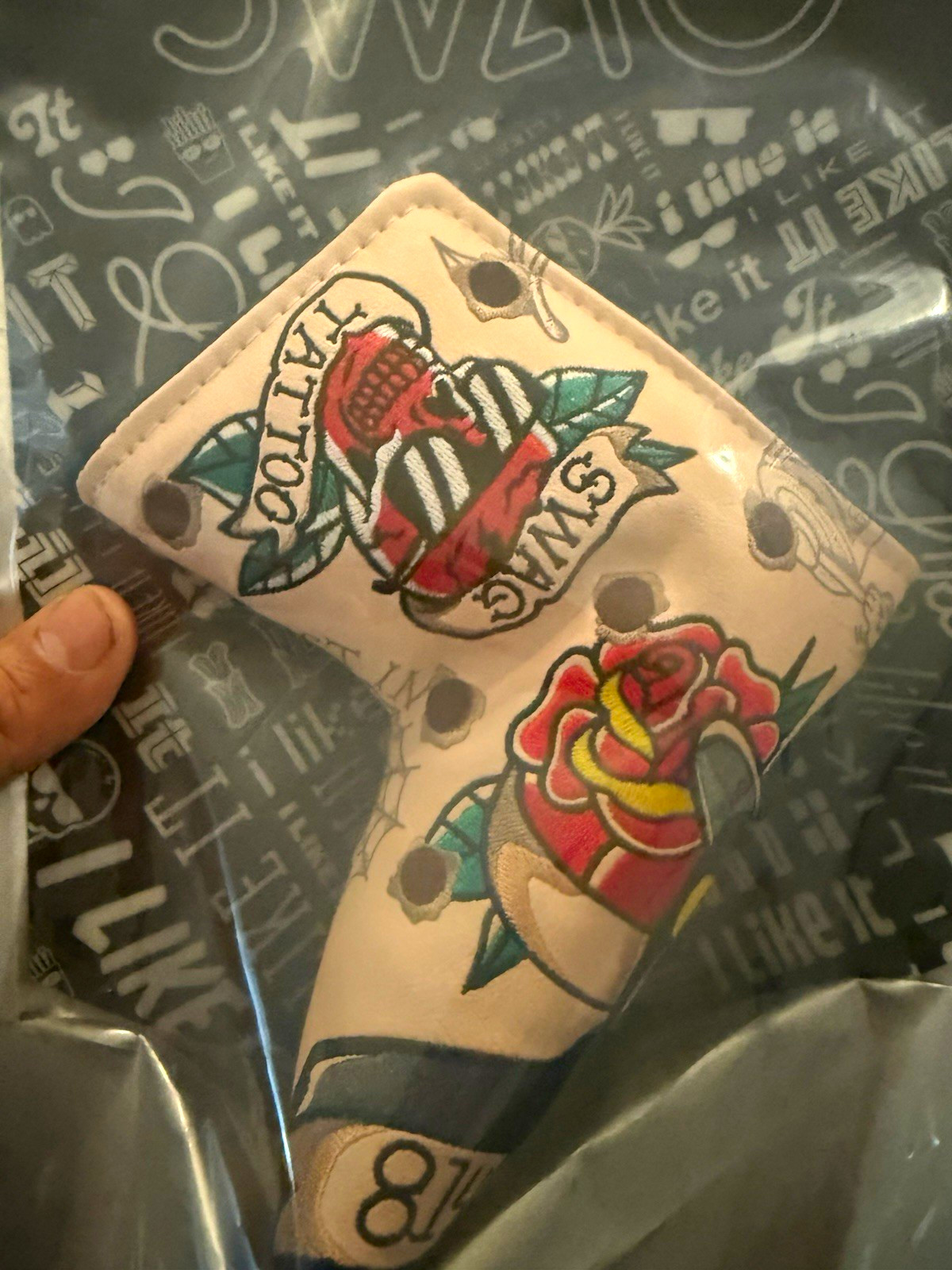 **Uber-Rare** SWAG golf, Capone Babyface Blade cover. (sealed, new) **Uber-Rare** SWAG golf, Capone Babyface Blade cover. (sealed, new)