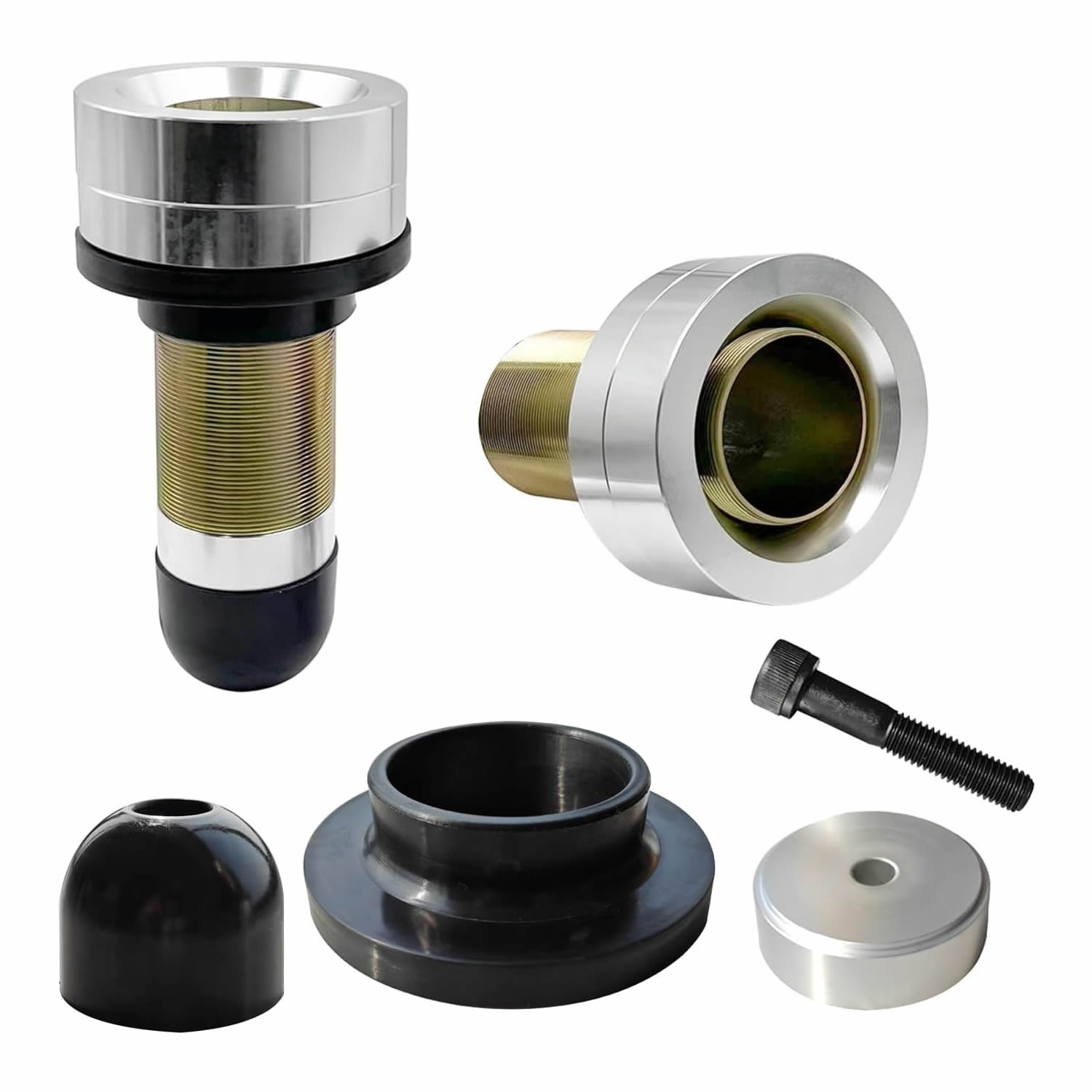 Front Adjustable Coil Spacer Kit Coil Over Spacer System For Wrangler TJ LJ