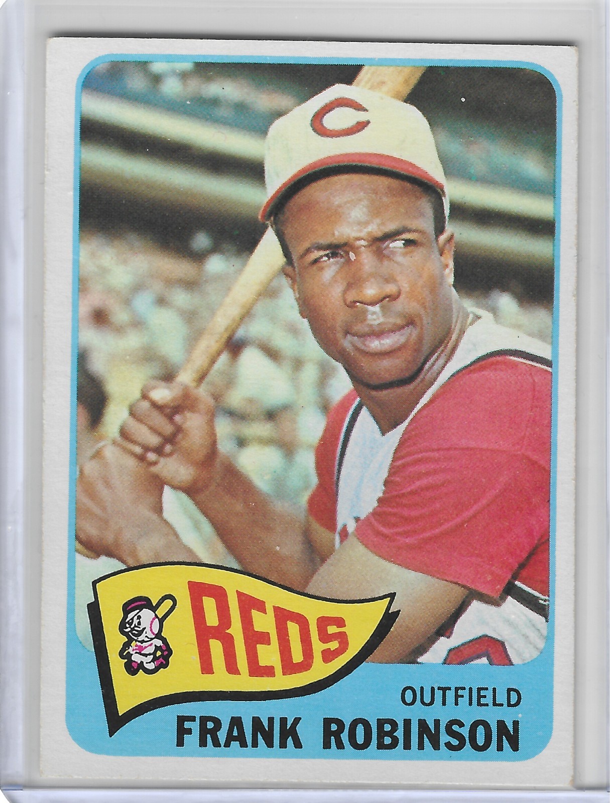 1965 Topps Frank Robinson - #120 Reds (HOF) (EX) 1965 Topps Frank Robinson - #120 Reds (HOF) (EX)