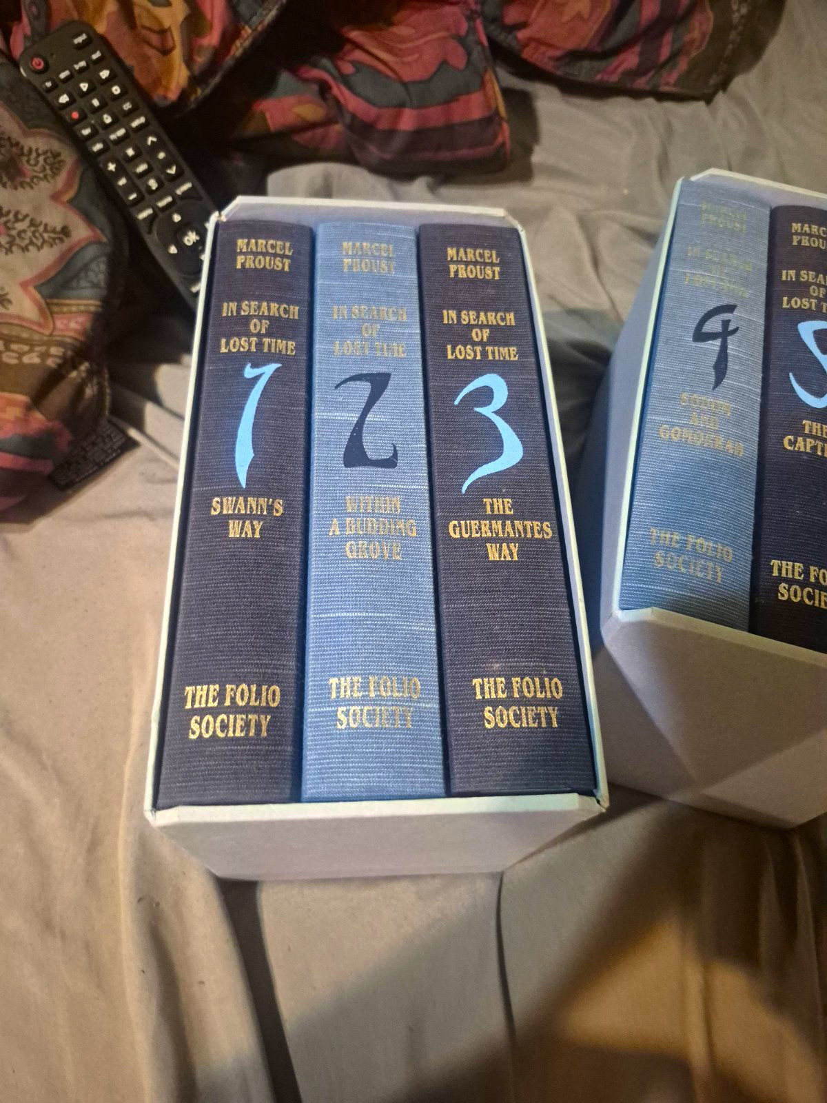 The Folio Society In Search of Lost Time Marcel Proust HC Illus Box Set 1-6