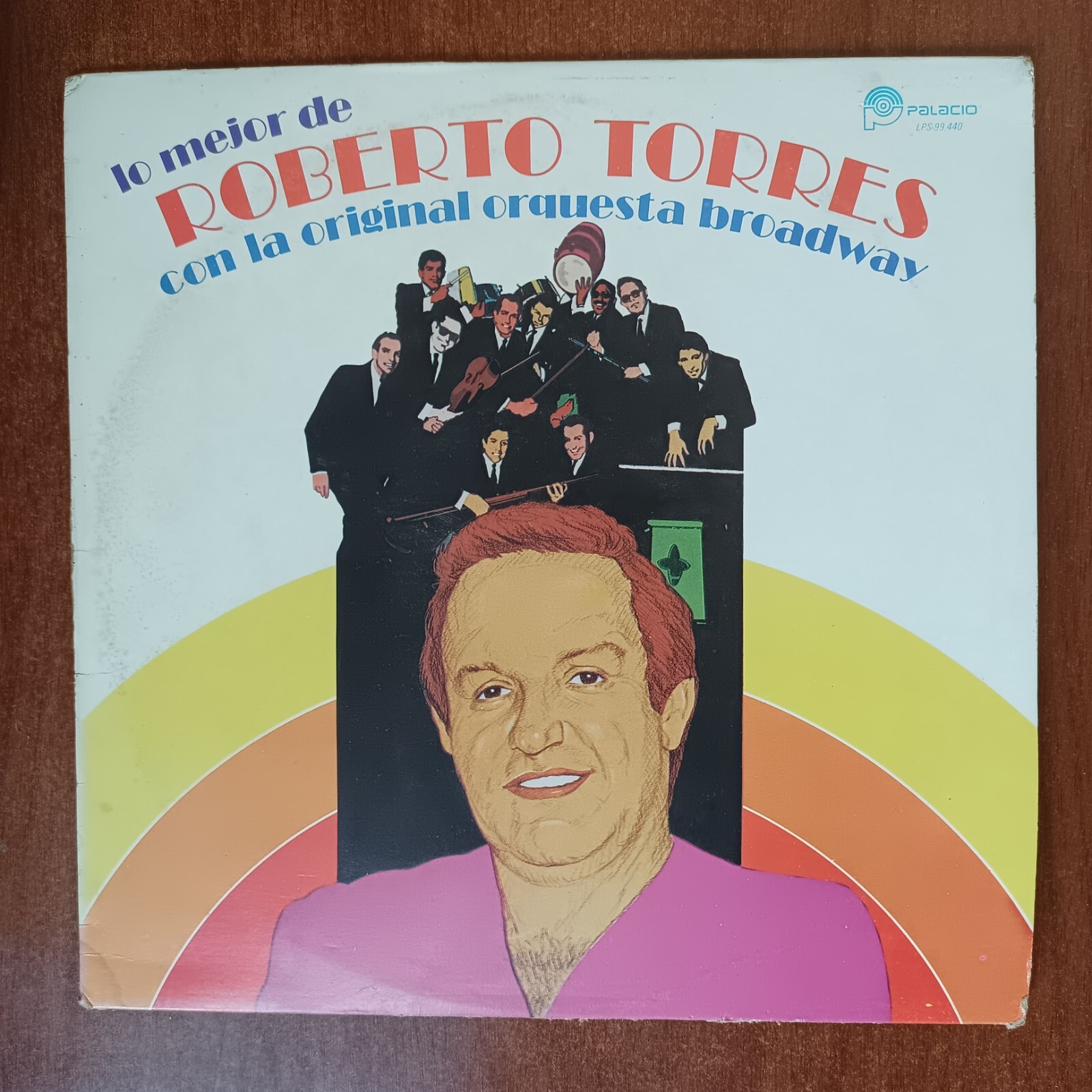 Roberto Torres Con La Orquesta Broadway Vinyl LP Latin Salsa Guajira Palacio