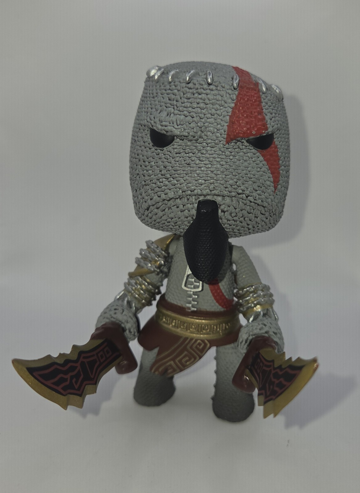 RARE NECA Little big planet Sackboy Kratos God Of War Action Figure