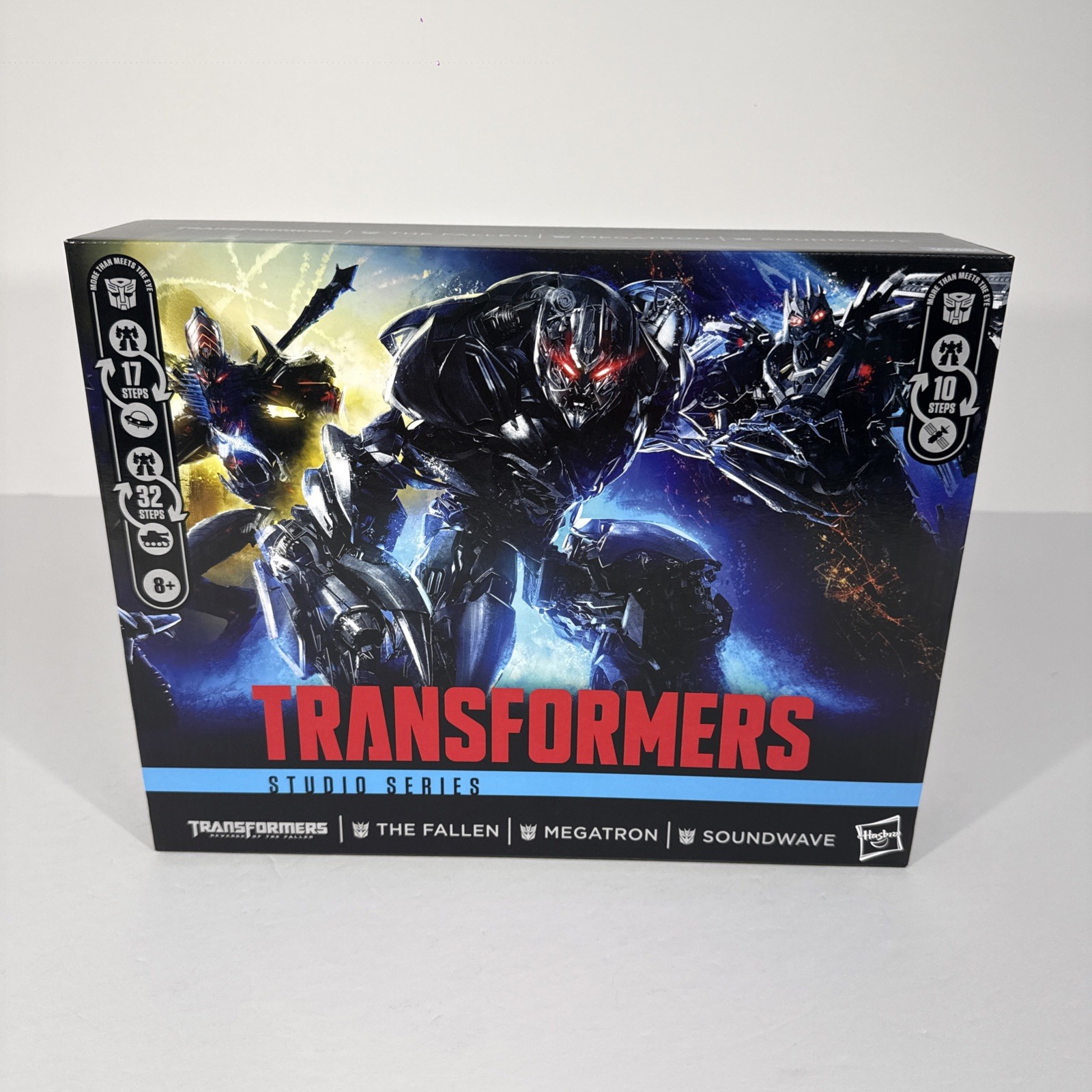 Transformers Studio Series The Fallen, Megatron and Soundwave figure 3-Pack NEW Transformers Studio Series The Fallen, Megatron and Soundwave figure 3-Pack NEW