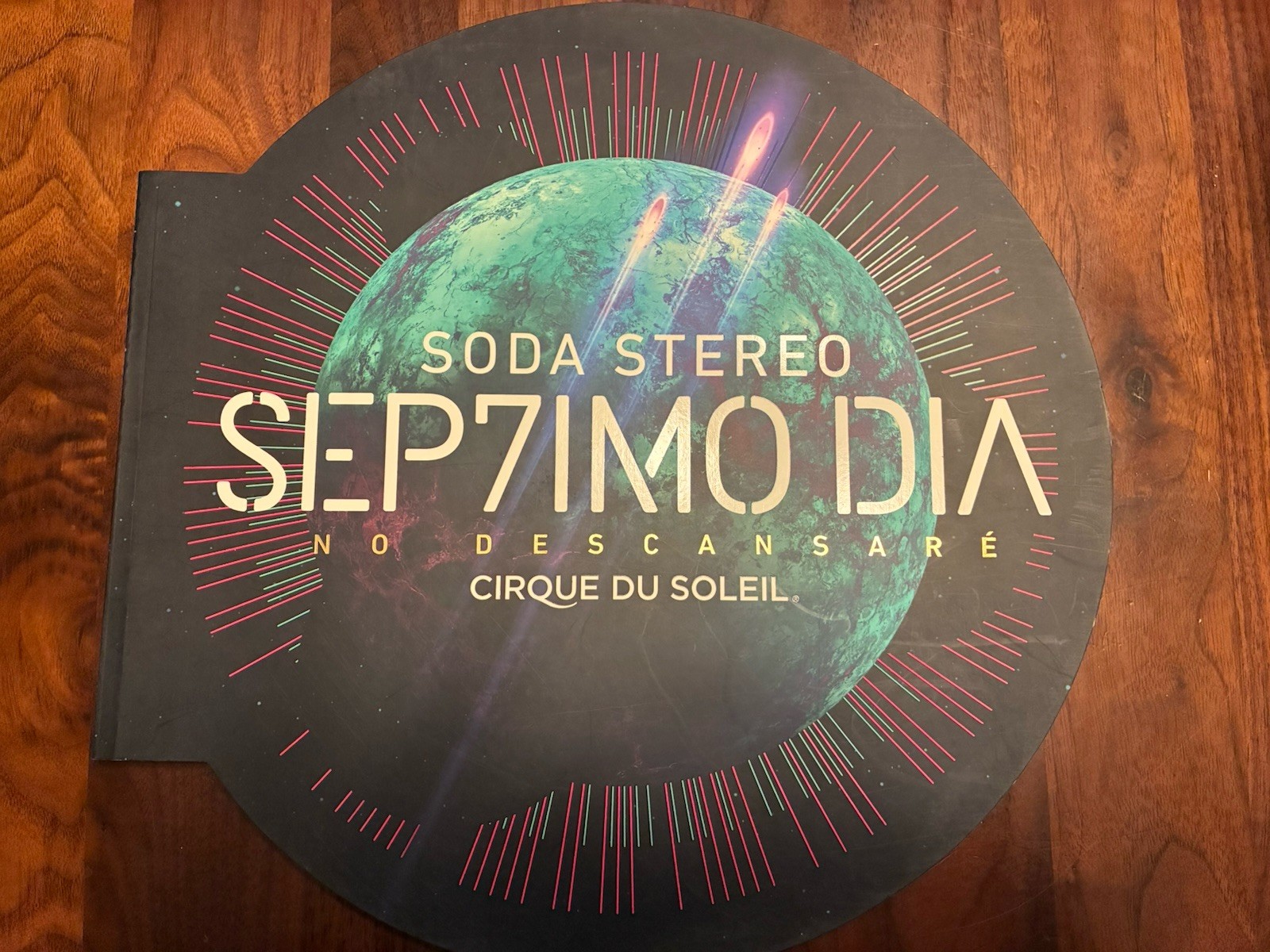 Cirque du Soleil Soda Stereo SEP7IMO DIA No Descansare Souvenir Program