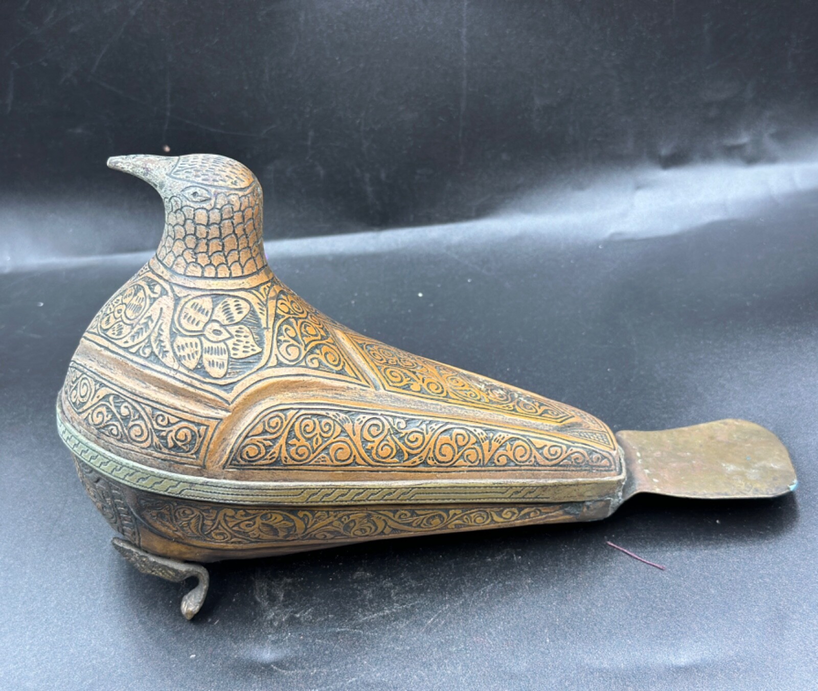 Antique very old brass birth 100 year old peace collector Antique peace
