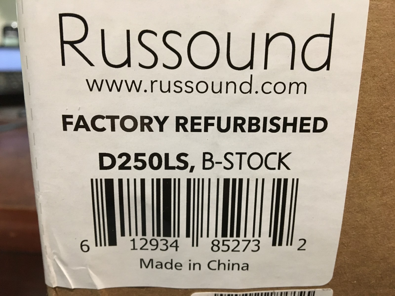 Russound D250LS 50 W RMS 2 Channel Amplifier 2800-533280 Russound D250LS 50 W RMS 2 Channel Amplifier 2800-533280
