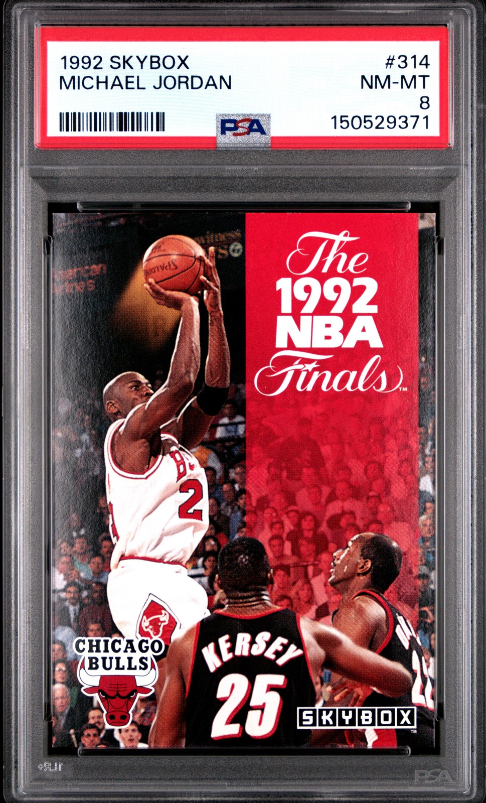 🔥 PSA 8 1992 Michael Jordan 314 Skybox 1992 NBA Finals
