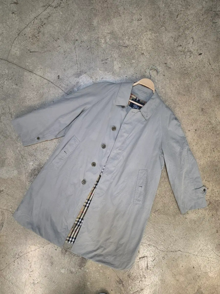 90s Burberry Balmacaan Coat Size 100 Short Sleeves