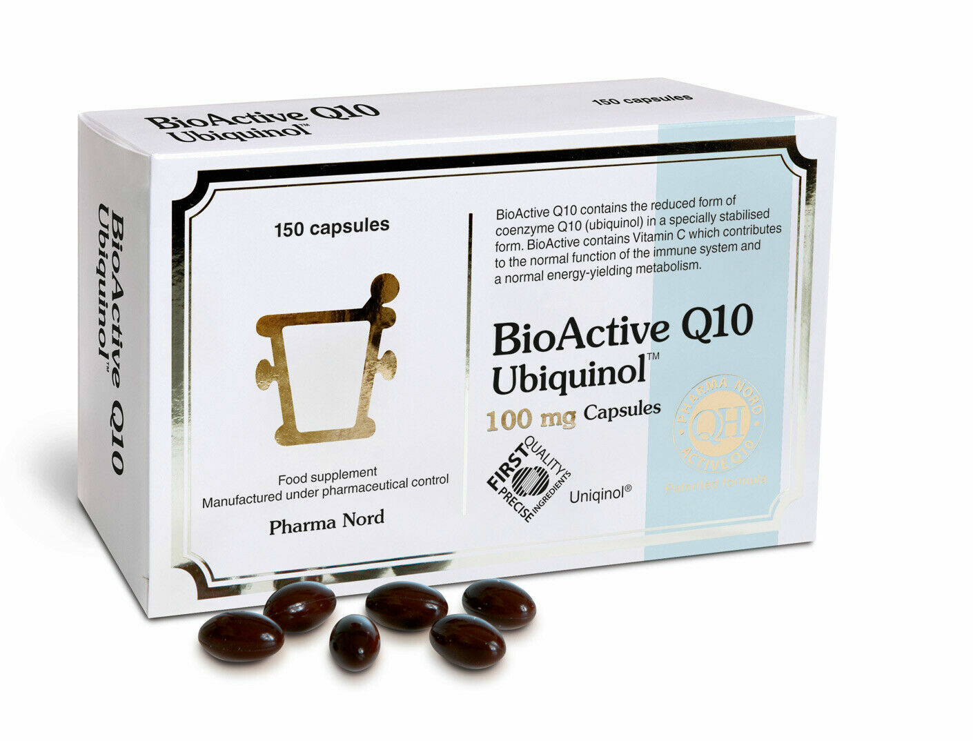 Pharma Nord Bio-Ubiquinol Capsules 100mg (150) BBE 04/2029