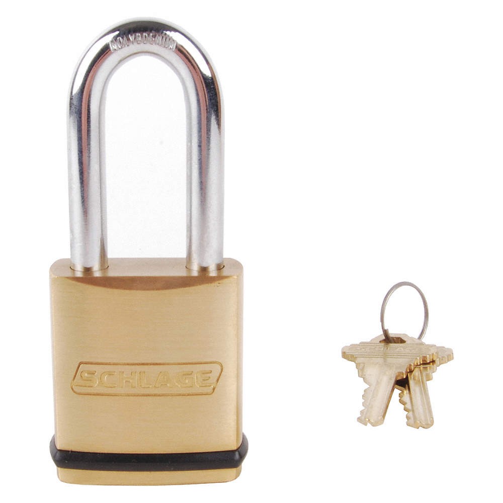 SCHLAGE KS43F2300 Keyed Padlock, 3/4\