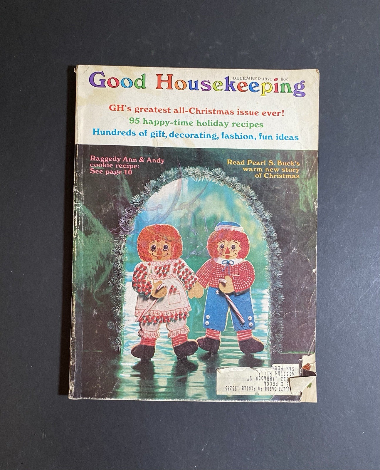 Vintage December 1971 Good Housekeeping Magazine (Vol. 173)