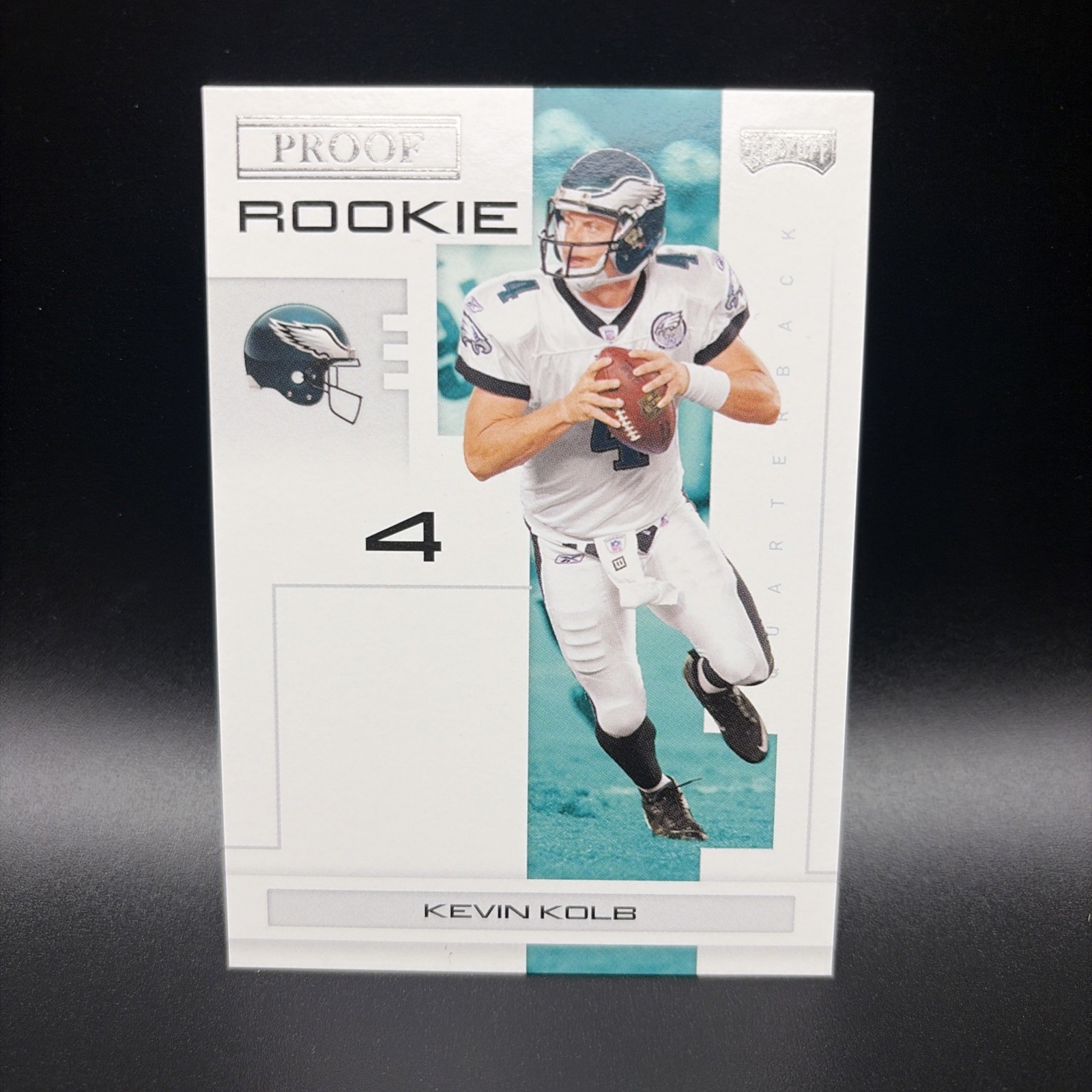 *2007 Playoff NFL Playoffs #121 Kevin Kolb Platinum Proof #4/5 JERSEY MATCH *2007 Playoff NFL Playoffs #121 Kevin Kolb Platinum Proof #4/5 JERSEY MATCH