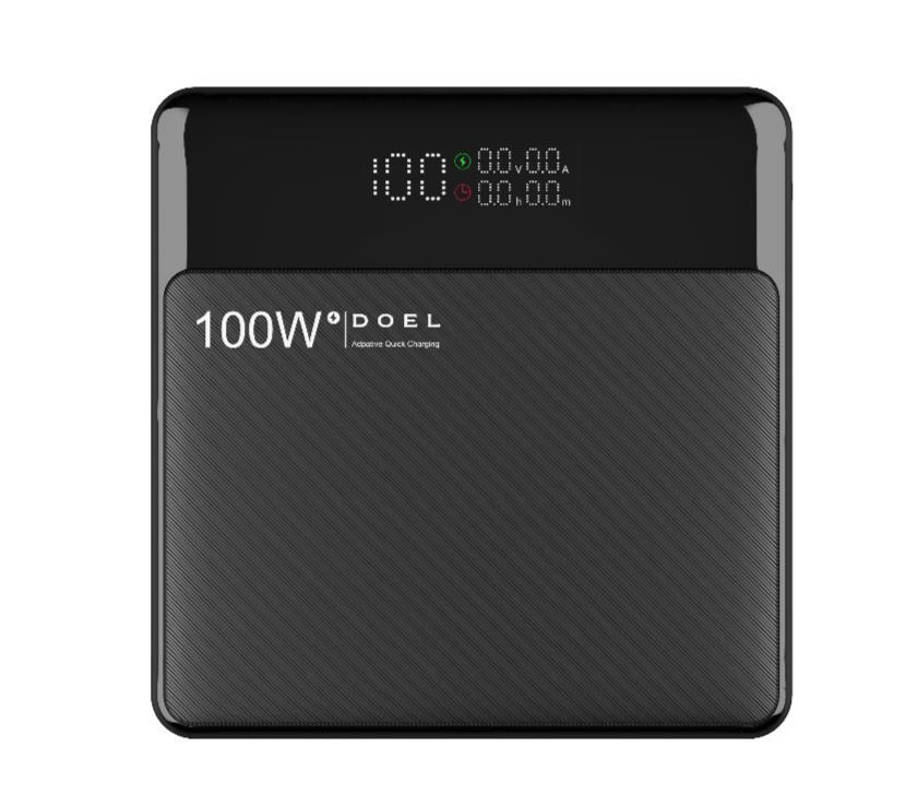 DOEL 100W Portable PD Power Bank for Laptop, MacBook, Phone 20000mAh Fast Charge DOEL 100W Portable PD Power Bank for Laptop, MacBook, Phone 20000mAh Fast Charge