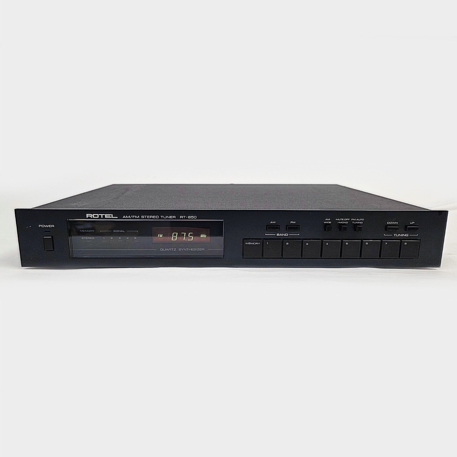 Rotel RT-850 – AM/FM Tuner w/ Manual – Tested/ Working (USED) 
