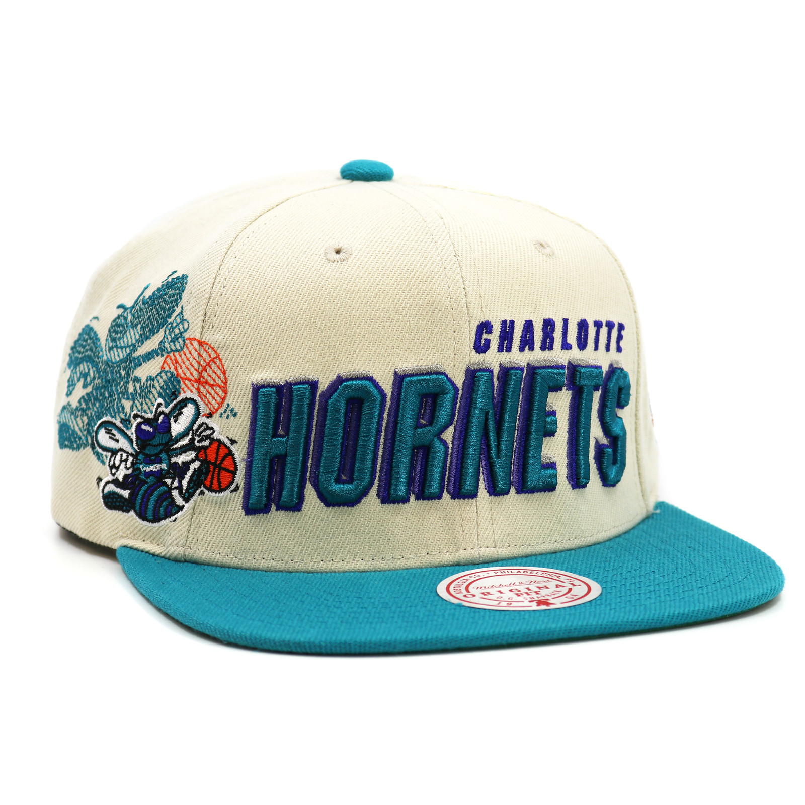 Mitchell & Ness Charlotte Hornets NBA hat / cap adjustable snapback