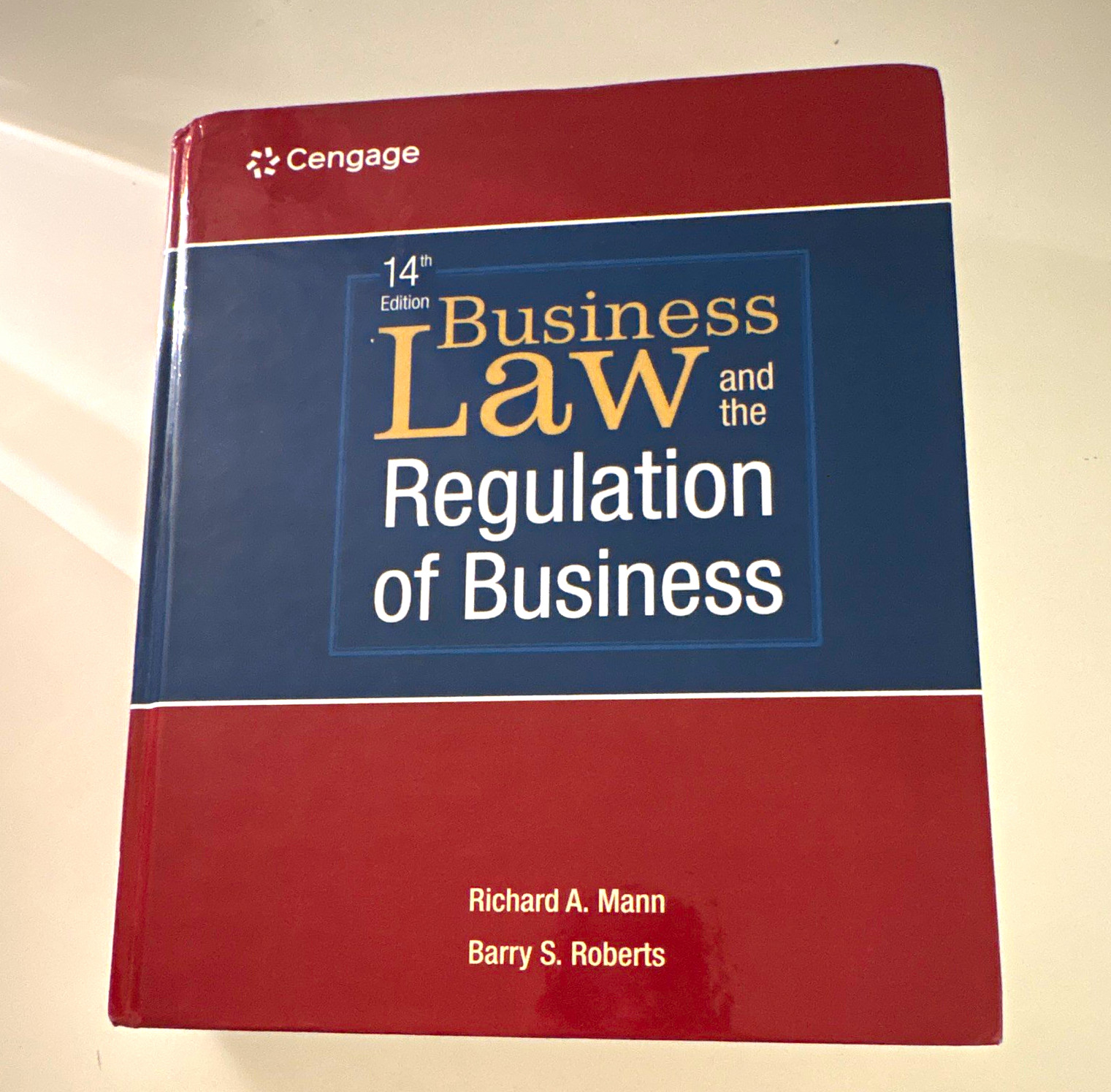 Cengage Business Law & Regulation of Business 14th Ed HC Mann Roberts 2014