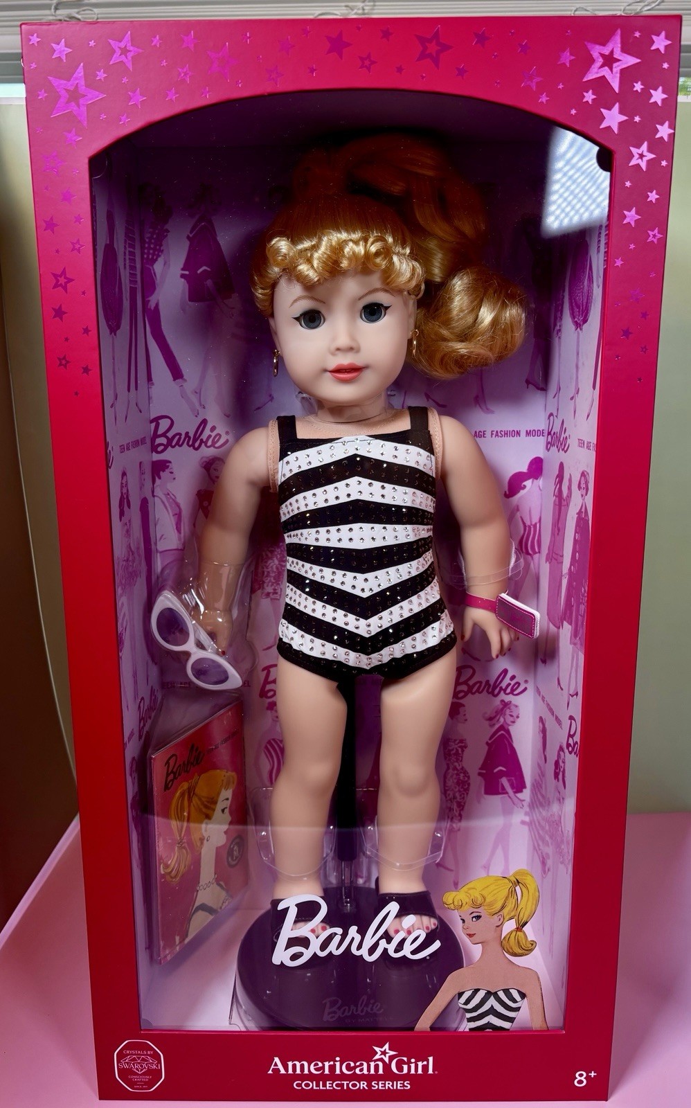American Girl Classic Barbie Doll  Collector Limited Edition Swarovski Crystals