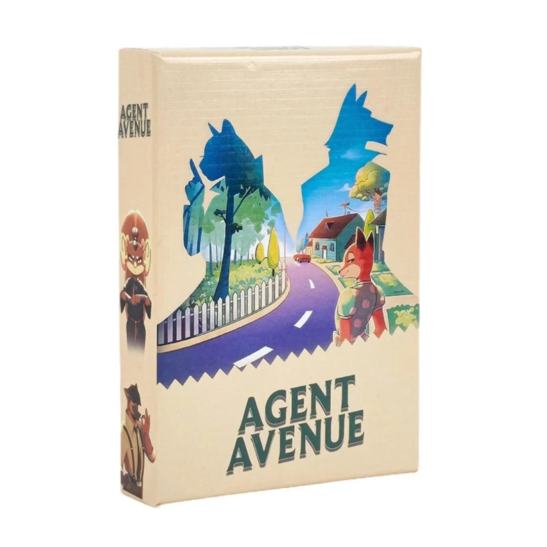 Agent Avenue Board Game English Version 2 Players Family Party Fun Tabletop Game