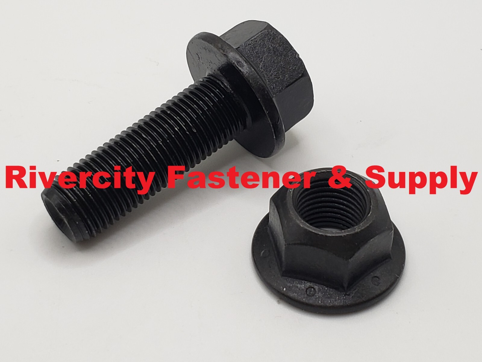 1/2-20x1-1/2 Flange Bolts 1/2x20 x 1.5 Grade 8 Screws 1/2x20 & 1/2-20 Lock Nuts