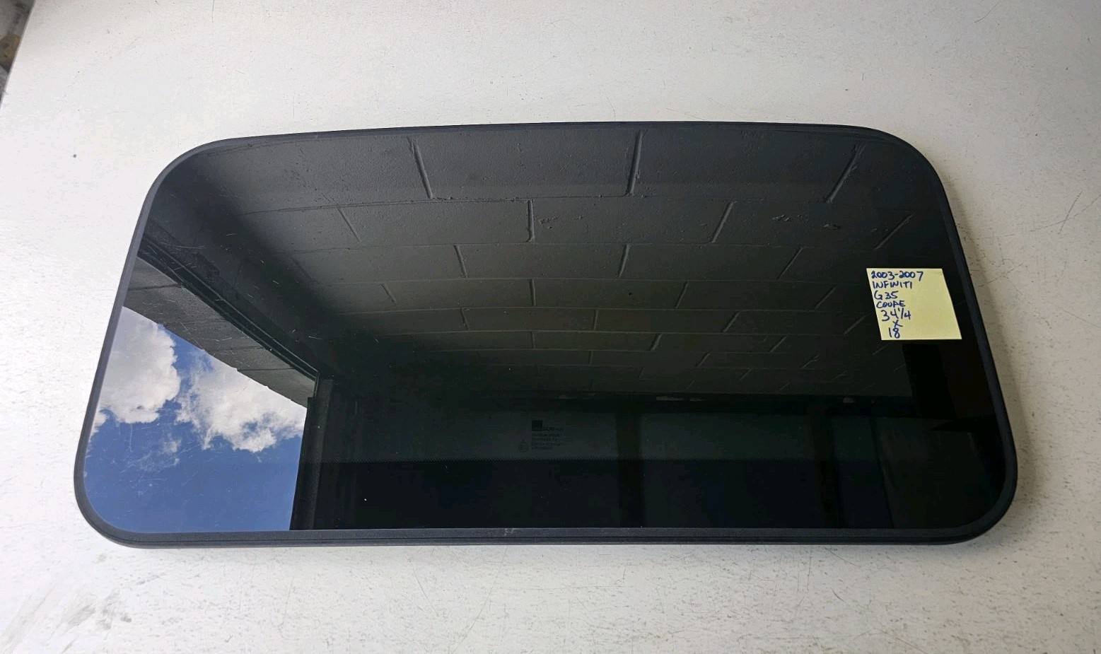 Infiniti G35 Sunroof Glass COUPE 2 DOOR Factory OEM 2003-2007