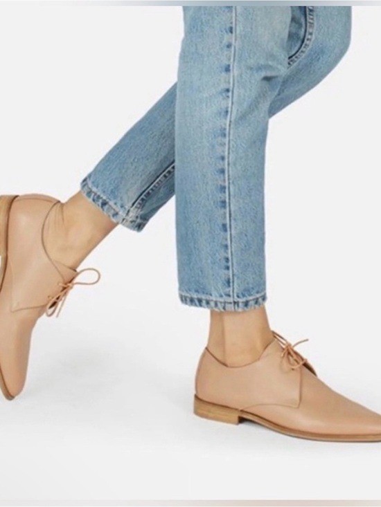 Everlane The Modern Oxford Blush pink Leather Lace-Up shoes size 8 NEW Everlane The Modern Oxford Blush pink Leather Lace-Up shoes size 8 NEW
