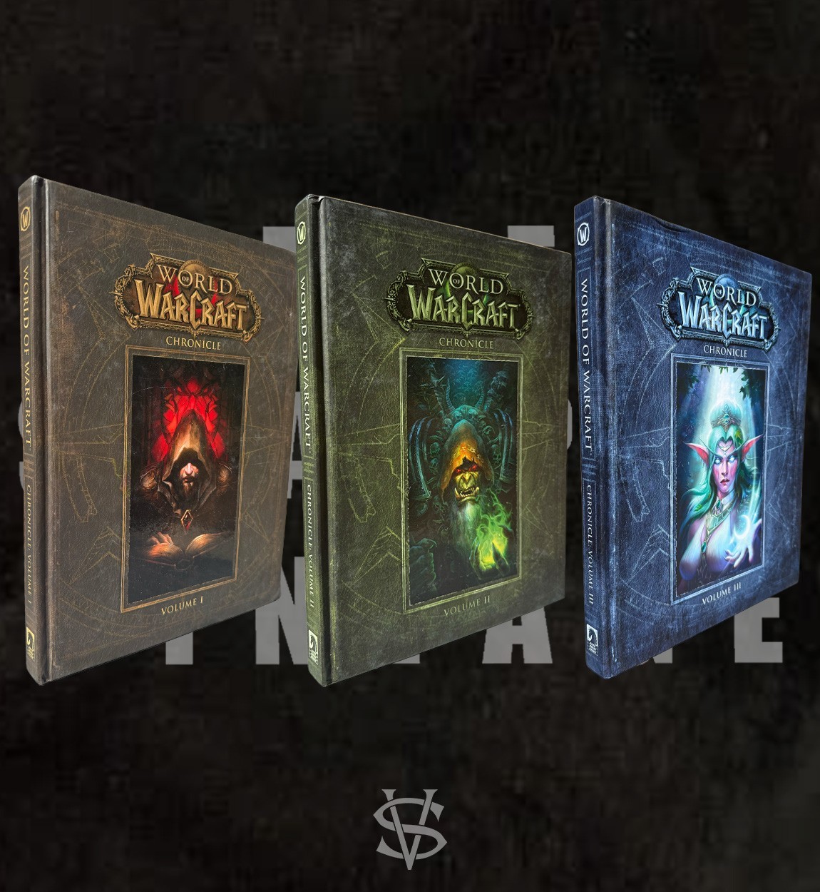 World of Warcraft Chronicle Hardcover Set Volumes 1 2 3 Trilogy WoW Lore Books