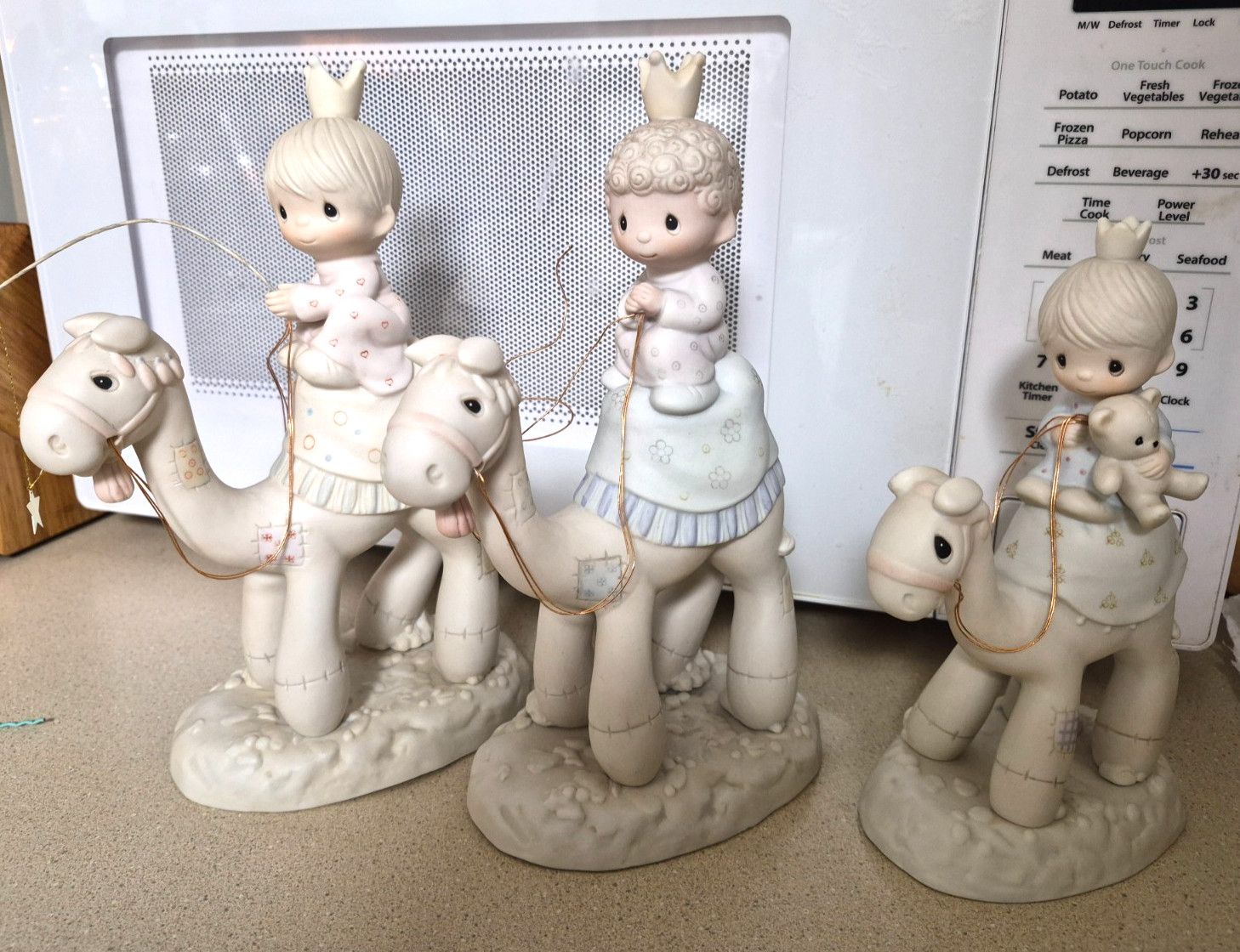 Precious Moments E5624 3 Wise Men They Followed The Star Camels Enesco Christmas