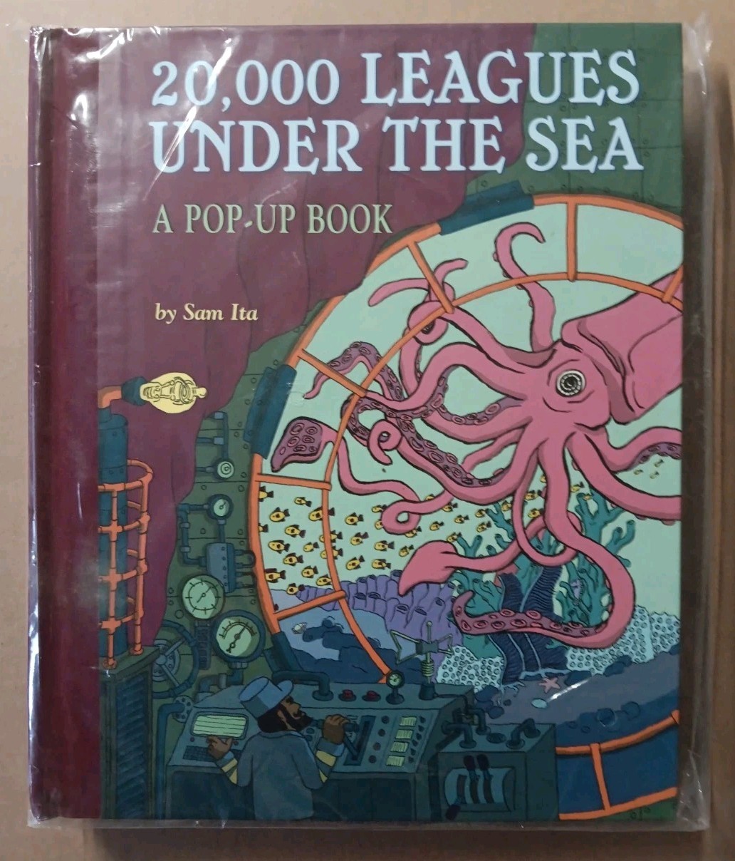 New 20,000 Leagues Under the Sea POP-UP BOOK Sam Ita Sealed New 20,000 Leagues Under the Sea POP-UP BOOK Sam Ita Sealed