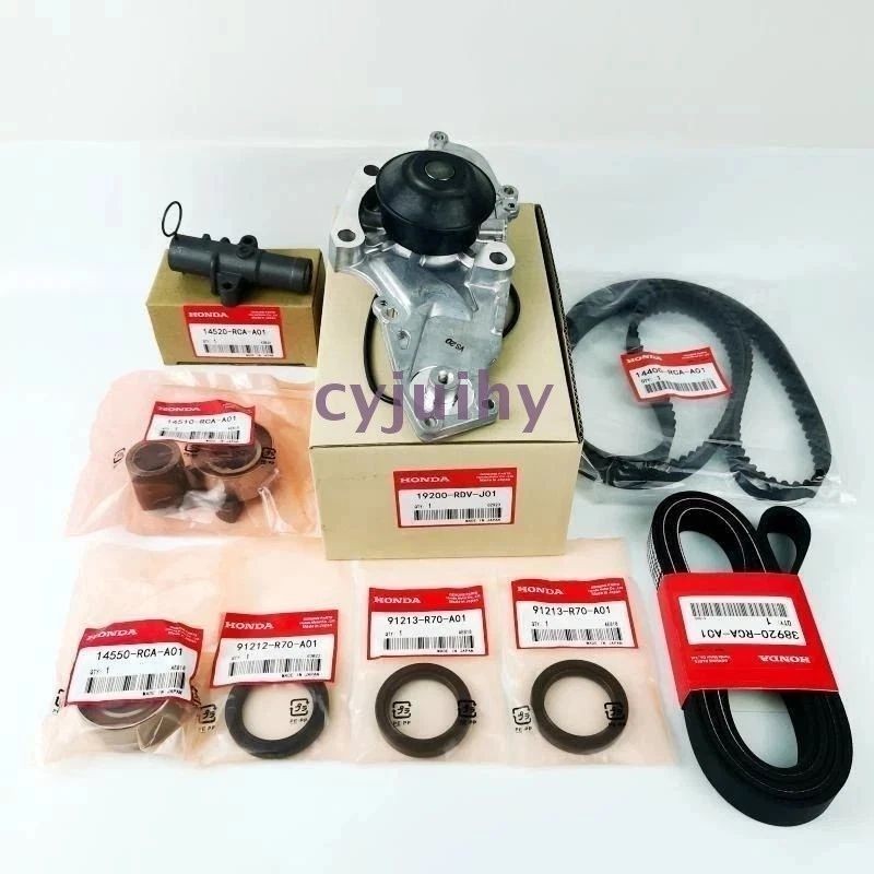 NEW 9PCS Timing Belt Kit with Water Pump For HONDA / ACURA Accord Odyssey V6 US