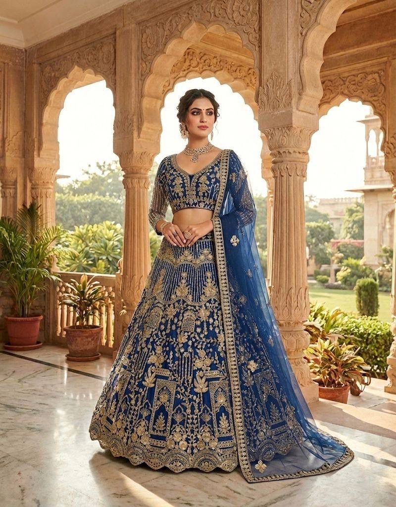 Bollywood Indian Lehenga Choli Ethnic Wedding Pakistani Bridal Party Lengha New