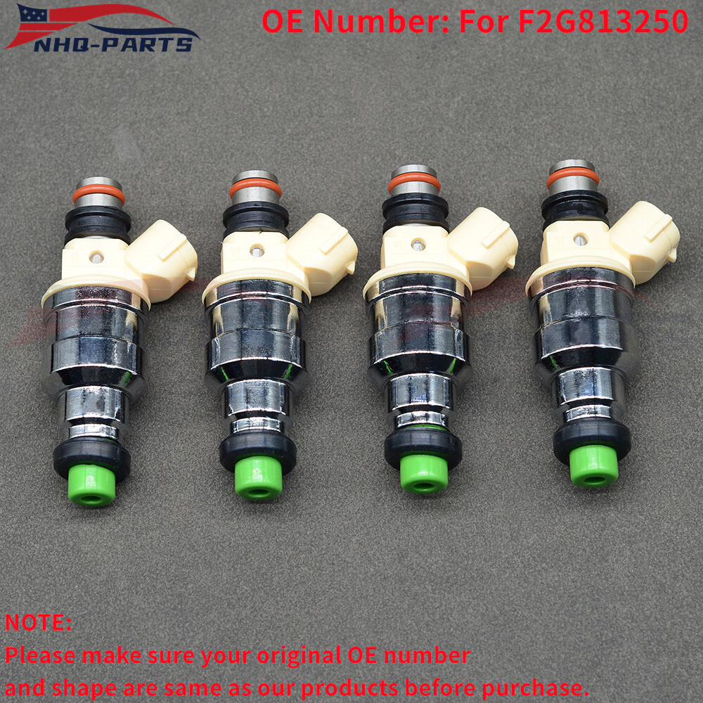 NEW Set of 4 Fuel Injectors For Mazda B2200 2.2L I4 1990-1993 F2G813250 INP081