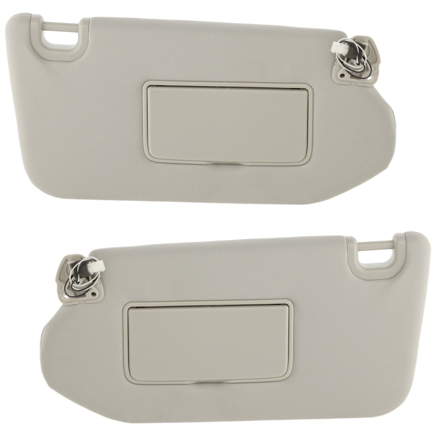 Set of 2 Sun Visors  Driver & Passenger Side Left Right for Pathfinder Pair