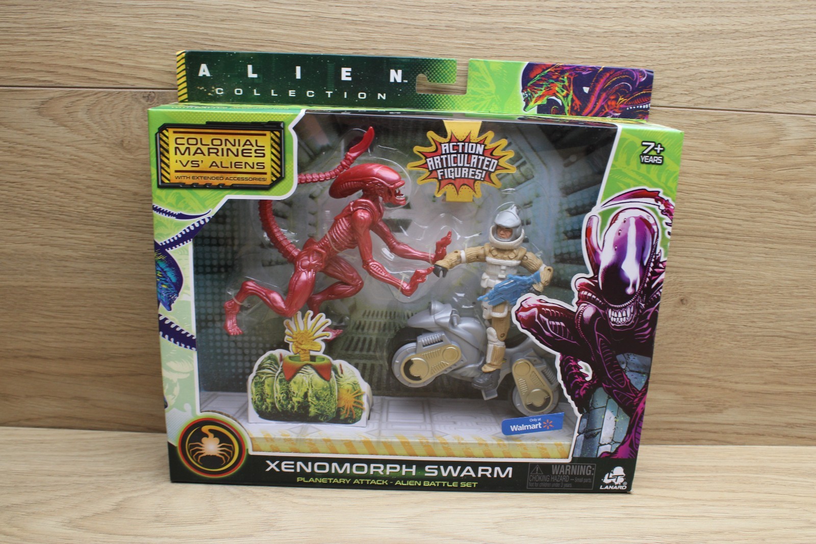Lanard Alien Weyland Commando W/Planetary Rover Bike Xenomorph Runner 1/18 Scale