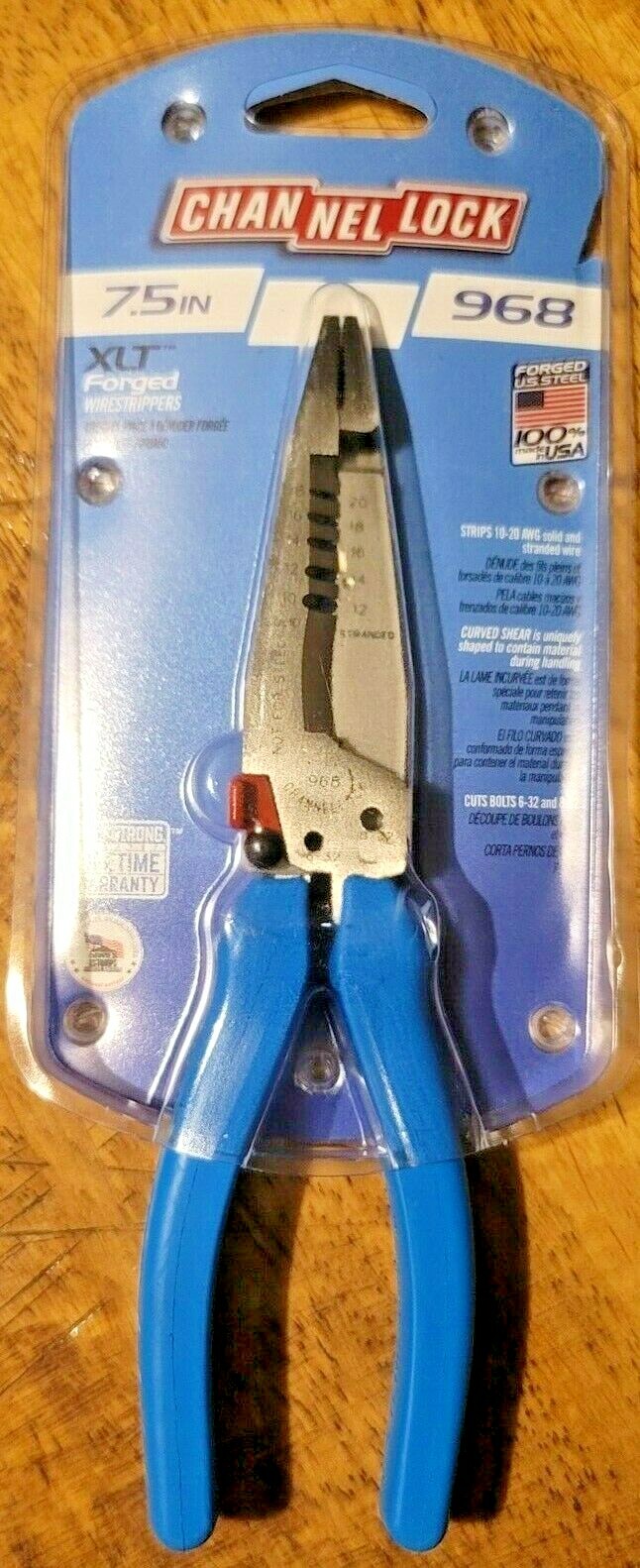 New Channellock Pro 7.5\