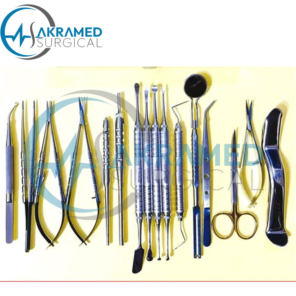 Micro Periodontal Oral Surgery Set Surgical Instruments Dental Oral Surgery Kit