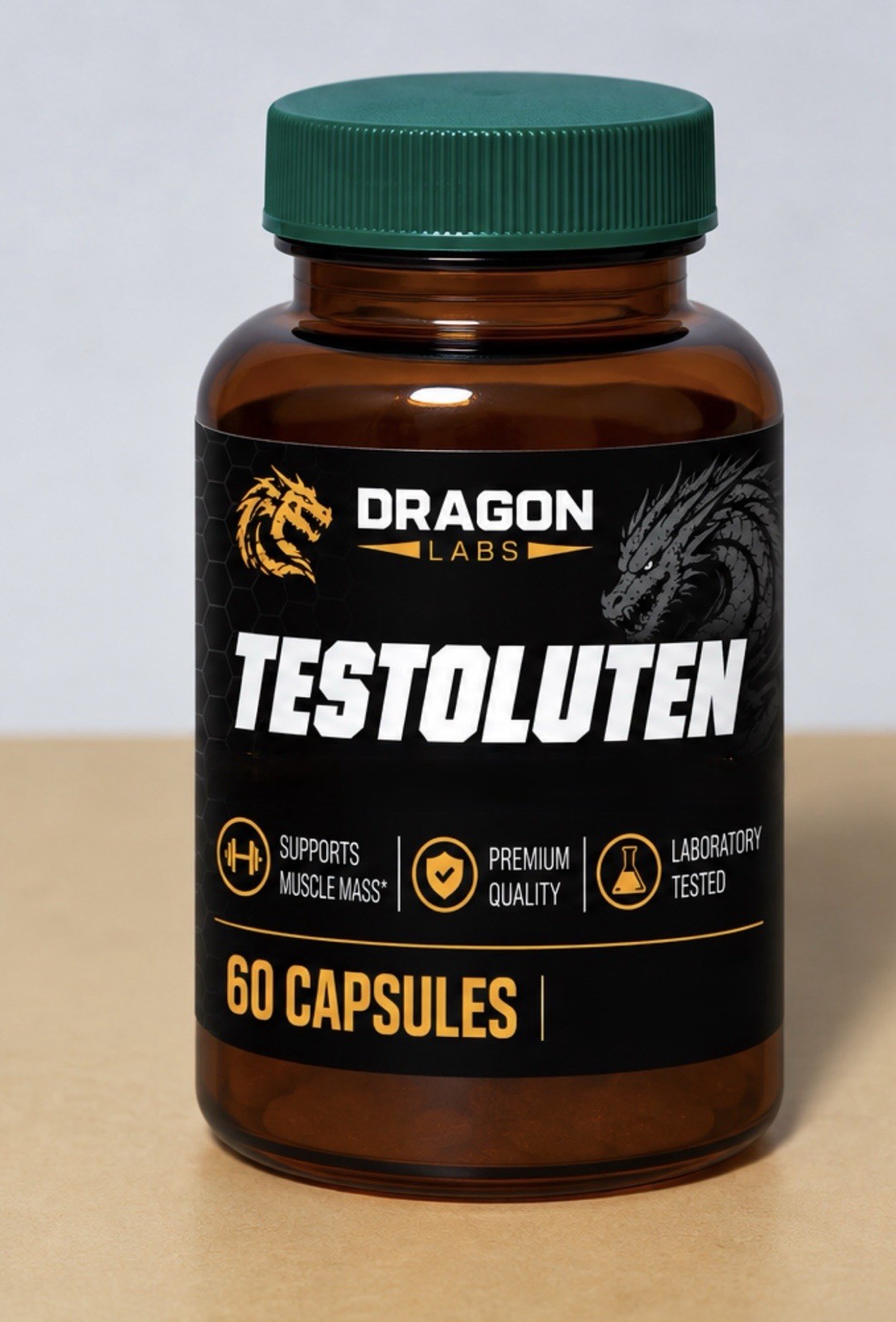 Dragon Labs Testoluten Men’s Support 60 Capsules 25mg