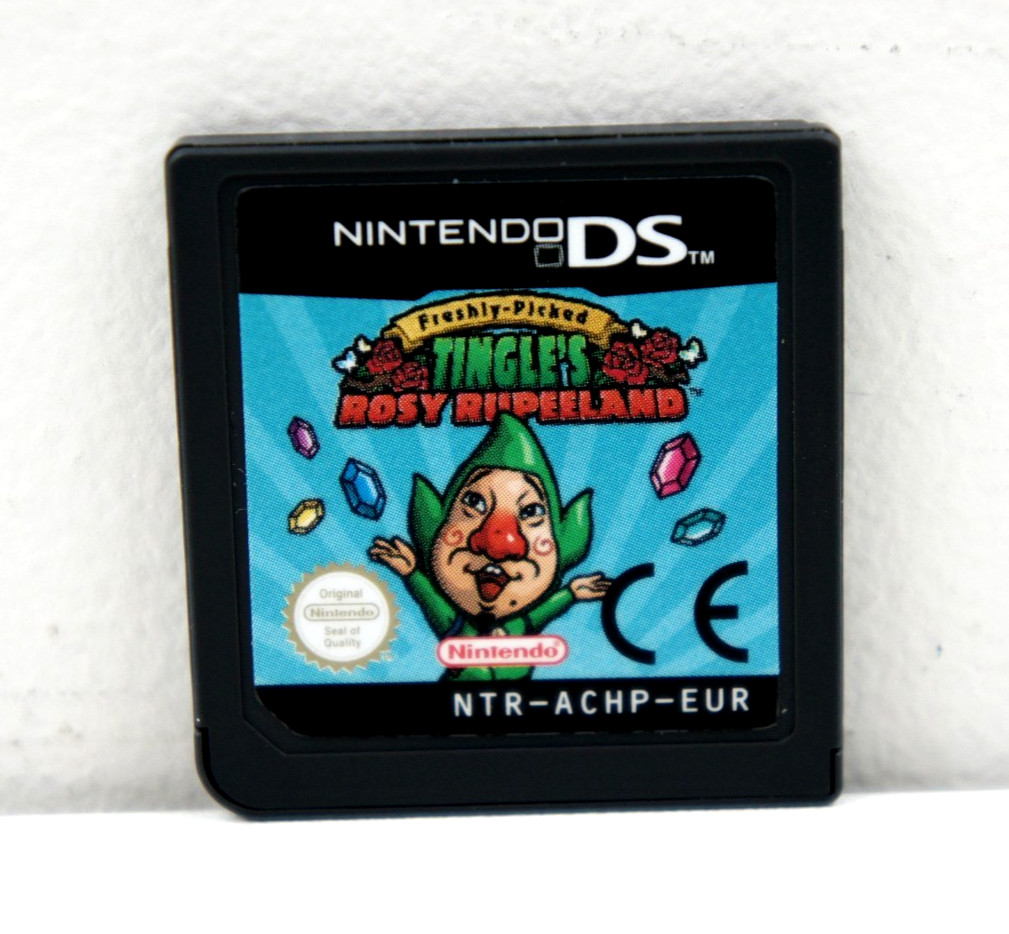 Freshly Picked Tingles Rosy Rupeeland Nintendo DS Game Cartridge Only Rare