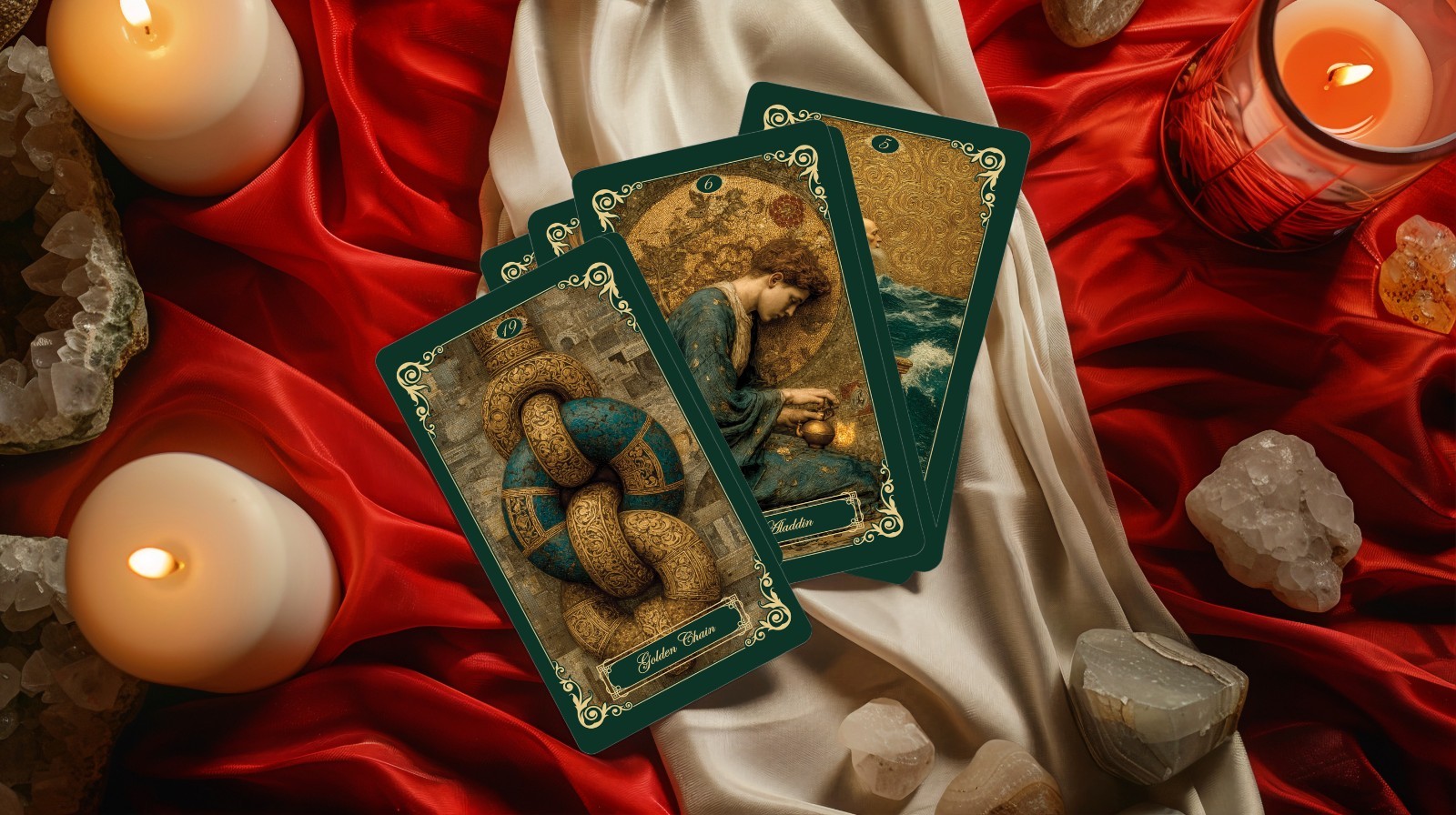 One Thousand and One Nights Oracle Deck | Arabian Myth & Magic | Divination Card
