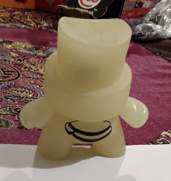 1st EVER Kidrobot Fatcap LTD200 Series 1 GID 2006 Taipai ToyFair Exclusive +SDCC