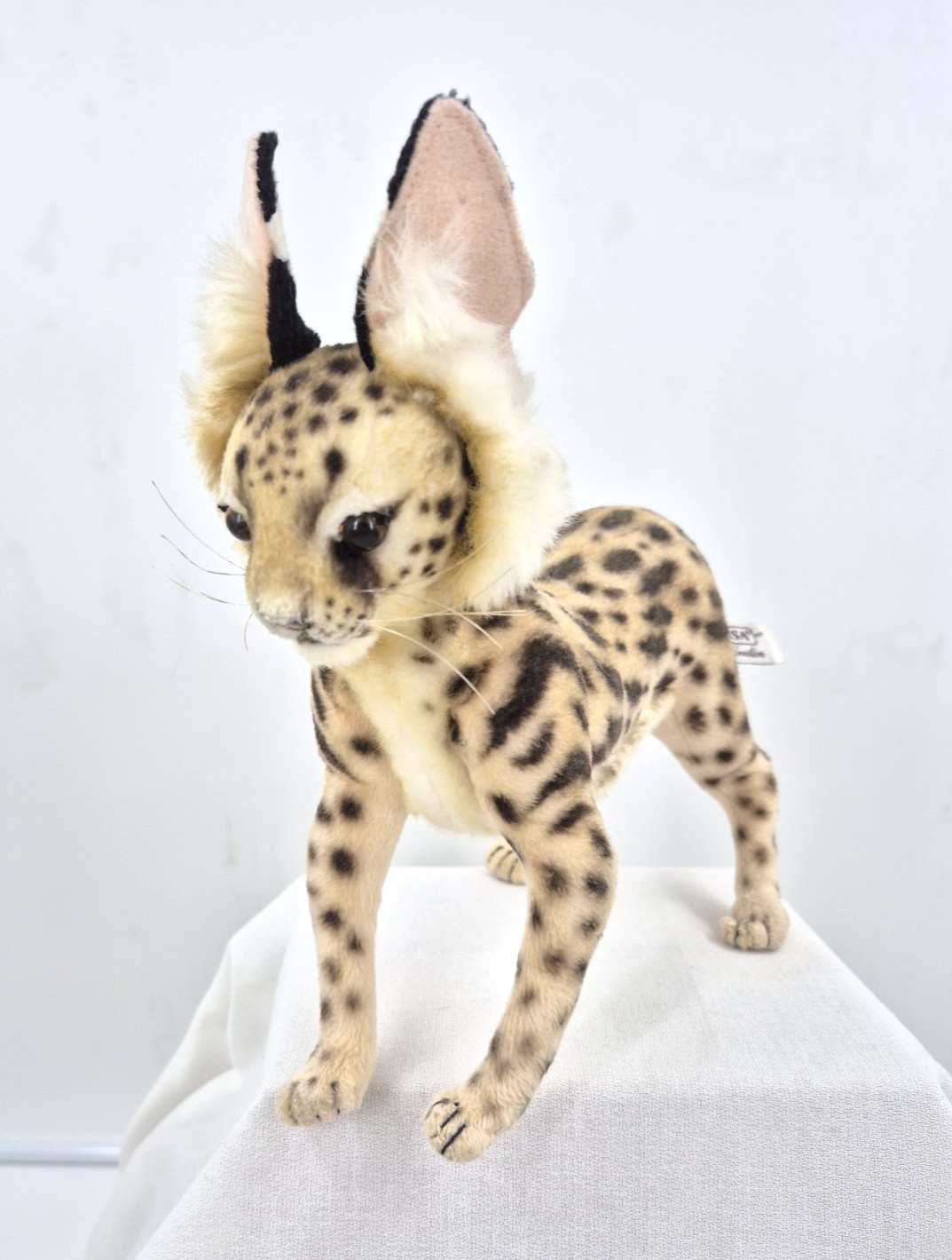Hansa Creation - African Serval Cat #8039 Standing Plush Animal Figure
