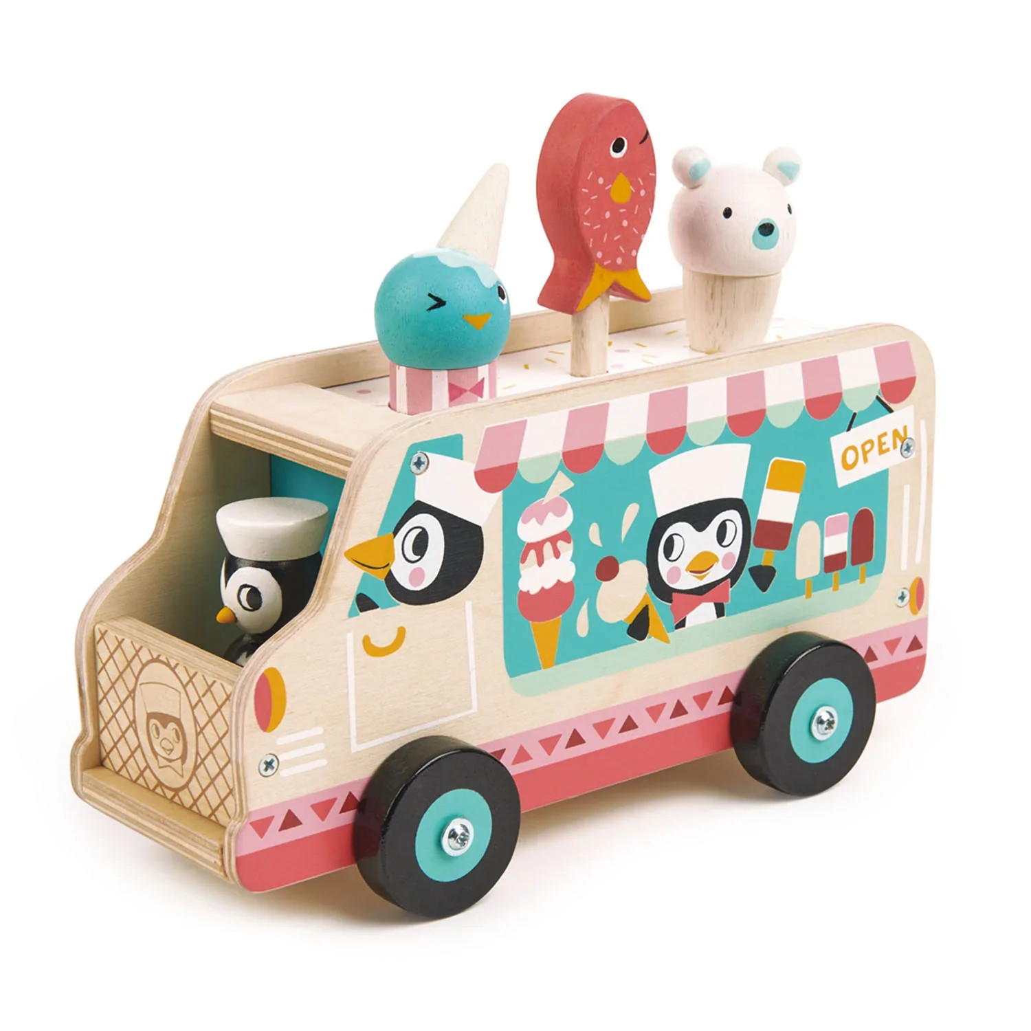 Tender Leaf #TL8235 Penguin\'s Gelato Van - Brand New