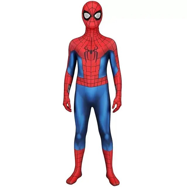 Kids/Adult Spiderman Brand New Day Jumpsuit Cosplay Costume Suit Halloween Jump Kids/Adult Spiderman Brand New Day Jumpsuit Cosplay Costume Suit Halloween Jump