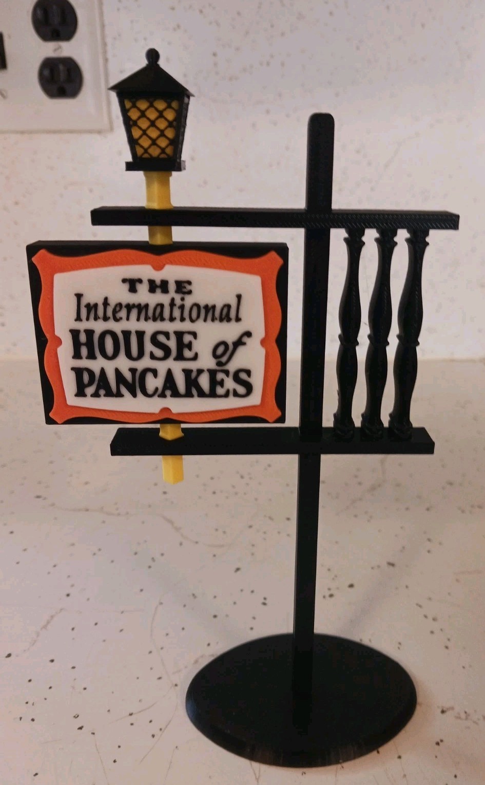 Vintage 1960s IHOP Restaurant Miniature Replica Sign Diorama Display 7.5 Vintage 1960s IHOP Restaurant Miniature Replica Sign Diorama Display 7.5