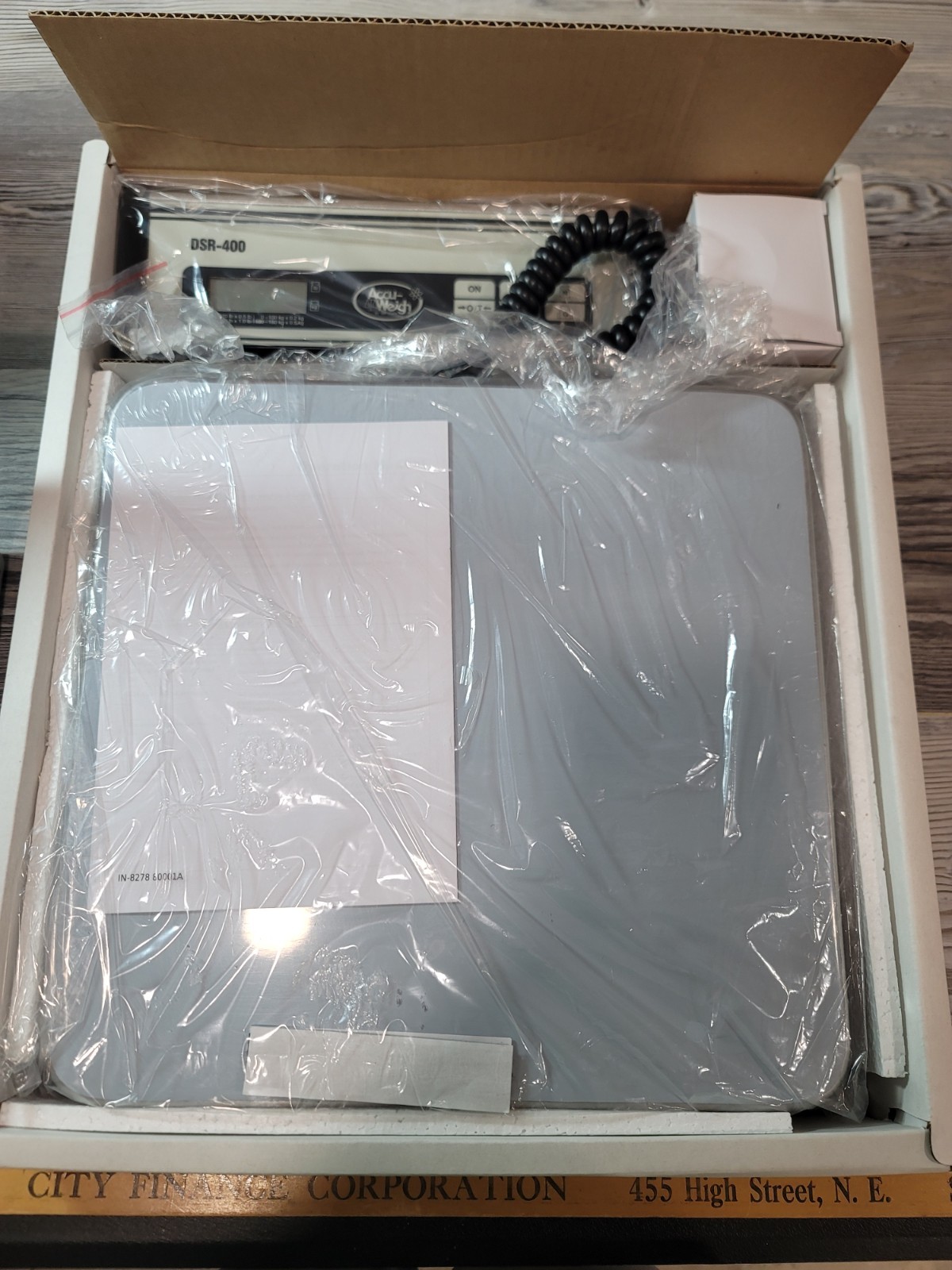 DSR400 Shipping Bench Scale 400 lb by Accu-weigh New in Box DSR400 Shipping Bench Scale 400 lb by Accu-weigh New in Box
