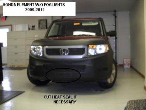 Lebra Front End Mask Cover Bra Fits HONDA Element 2009-2011 W/O Fogs