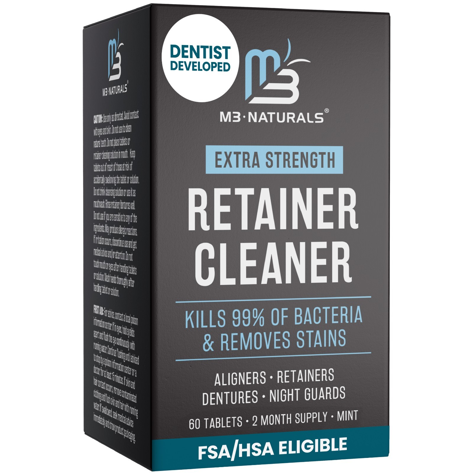 Retainer Cleanser Tablets Cleaner FSA HSA Approved Remove Odors Discoloration Retainer Cleanser Tablets Cleaner FSA HSA Approved Remove Odors Discoloration