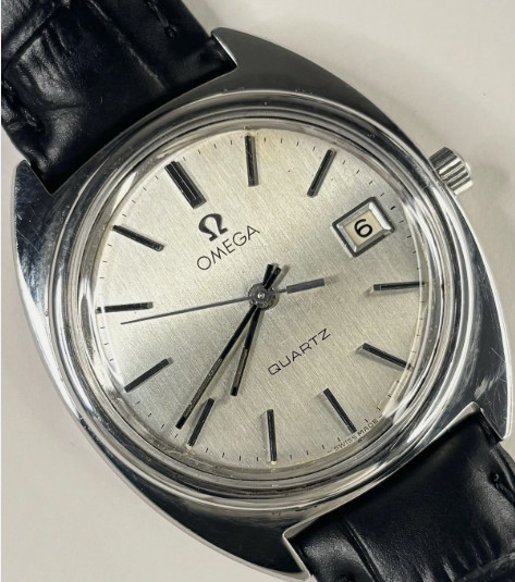 OMEGA Vintage 1970’s Men’s Date Silver Dress Watch OMEGA Vintage 1970’s Men’s Date Silver Dress Watch