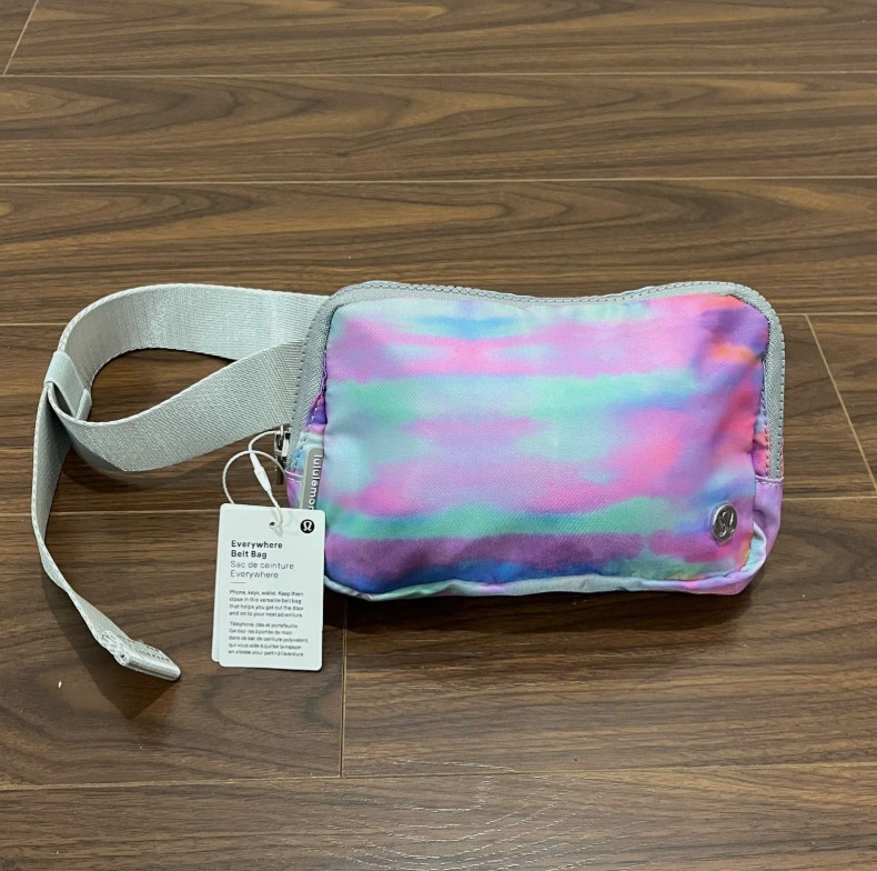 Lululemon Everywhere Belt Bag 1L Tie Dye Crossbody Waist Fanny Pack Unisex NWT