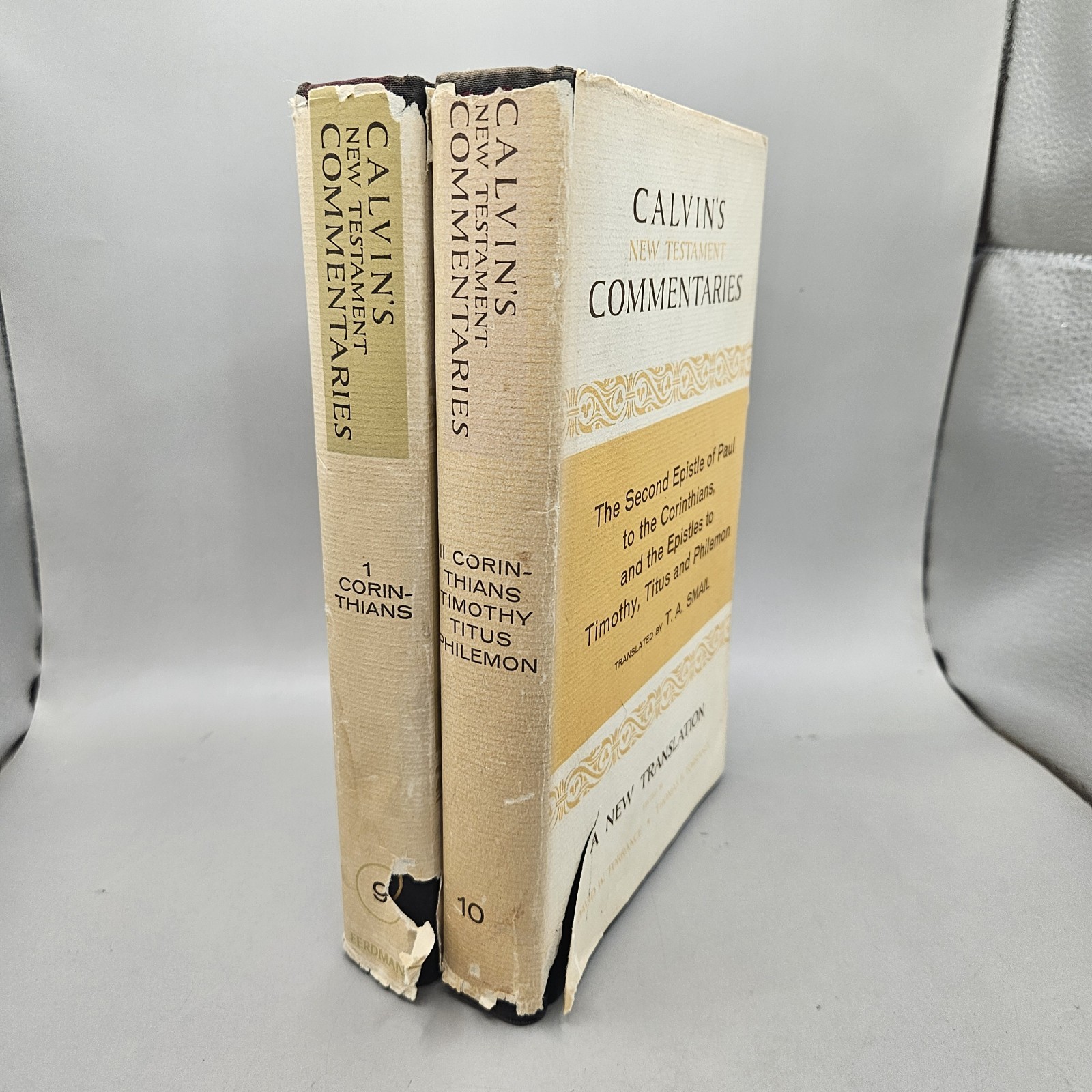 Calvin\'s New Testament Commentaries Vol. 9 & 10 Epistles Of Paul To The... Calvin\'s New Testament Commentaries Vol. 9 & 10 Epistles Of Paul To The...